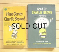 画像1: ペーパーバック　 チャーリー・ブラウン  Good OL' CHARLIE BROWN  Here Come Charli Brown!   各1冊