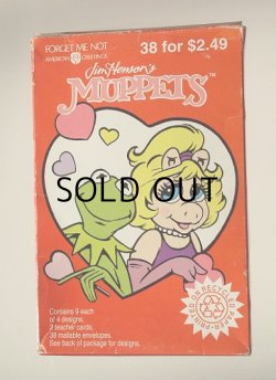 画像1: Jim Henson's MUPPETS VALENTIN CARDS SET ”ジム・ヘンソン　マペット”バレンタインカードセット