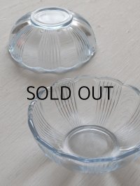 佐々木硝子　水色ガラス小鉢