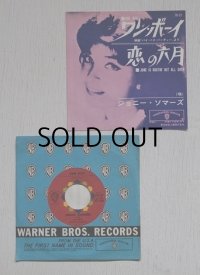 EP/7"/Vinyl  ワン・ボーイ   恋の六月  ジョニー・ソマーズ  with Con Ralke And His Orchestra  (1962)  WARNER BROS. 