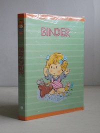 ダイヤ株式会社　BINDER バインダー  　女の子イラスト(Kuni.T. )