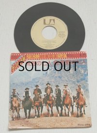 EP/7"/Vinyl/Single  サントラ盤　ベリー・ベスト映画音楽シリーズ”THE MAGNIFICENT SEVEN 荒野の七人/ON THE MOVE 続・荒野の七人" Composed &Conducted by ELMER BERSTEIN エルマー・バーンスティン (1974) UNITED ARTISTS RECORDS