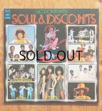 LP/12"/Vinyl  "GET DOWN WITH SOUL & DISCO HITS VOL.1 ソウル・トレインのテーマ 第1集 " オージェイズ、ハロルド・メルヴィン＆ブルー・ノーツ、ミニー・リパートン、トランプス、フィリー・デポーションズー、スライ＆ザ・ファミリー・ストーン、スリー・ディグリーズ 他 (1975) CBS SONY 