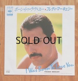 画像1: EP/7"/Vinyl/Single  "I Was Born To Love You ボーン・トゥ・ラブ・ユー/　STOP ALL THE FIGHTING ストップ・オール・ザ・ファイティング " FREDDIE MERCURY フレディ・マーキュリー(1985) CBS SONY 