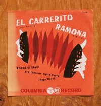 EP/7"/Vinyl/Single  "エル・カレリーナ/ラモーナ"ロドルフォ・ビアジ楽団(1950's/1960's) COLOMBIA