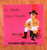 EP/7"/Vinyl/Single  "ラ・ウェージャ/哀愁こめて"　ロベルト・フィルポ四重奏団（1950's/1960's) COLOMBIA