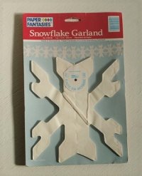 PAPER FANTASIES  Snowflake Garland 360cm  MADE IN Denmark  ペーパースノーフレイクガーランド（飾り）