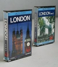 カセットテープ　 JALテープガイド　 LONDON/LONDON PART２  2本セット  TDK