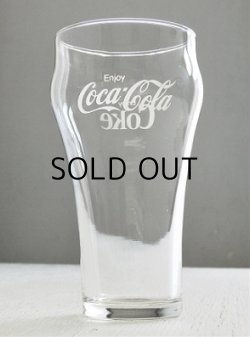 画像1: Enjoy Coca-Cola/Enjoy Coke  U.S.コカ・コーラ ベルグラス　 size: Φ7.6×Ｈ15.3×Φ5.2(cm)　