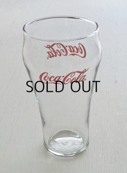 画像1: Libbye Glass   Coca-Cola/ Coca-Cola  U.S.コカ・コーラ ベルグラス　 size: Φ7.8×Ｈ15.3×Φ5.2(cm)　