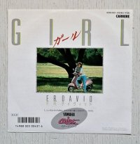 EP/7"/シングル  YAMAHA mint イメージソング  GIRL ガール/ ロング・ディスタンス・ブライト  F. R. デイヴィッド  (1986)  CARRERE 