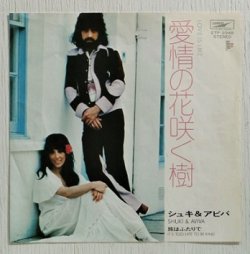 画像1: EP/7"/Vinyl  愛情の花咲く樹   旅はふたりで  シュキ＆アビバ  (1973)  EXPRESS 