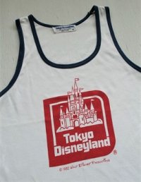 タンクトップ  Tokyo Disneyland   1982 Walt Disney Productions  size:  M