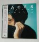 LP/12"/Vinyl   FACES-TATSUHIKO SINGLES  山本達彦  (1986)  EAST WORLD  帯/歌詞カード/ピンナップ付 