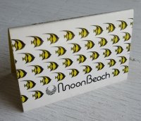 Moon Beach  沖縄県恩納村  ブックマッチ   木製軸