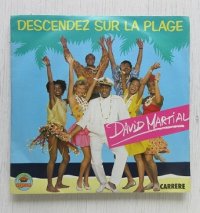 EP/7"/Vinyl   descendez sur la plage  Noël en sabots  DAVID MARTIAL   (1986)  Dagam