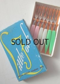 LITTLE FORK(ヒメフォーク・フルーツフォーク)  ６PIECE  STAINLESS STEEL 