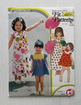 ジャノメ  フィットパターン  幼女児 2017  ムームーセット  裁ち方縫い方説明書付