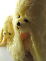 ぬいぐるみ  親子のワンちゃん  イエロー