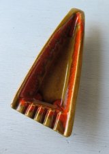 灰皿/アシュトレイ  カリフォルニア陶器    CALIF USA R-138 