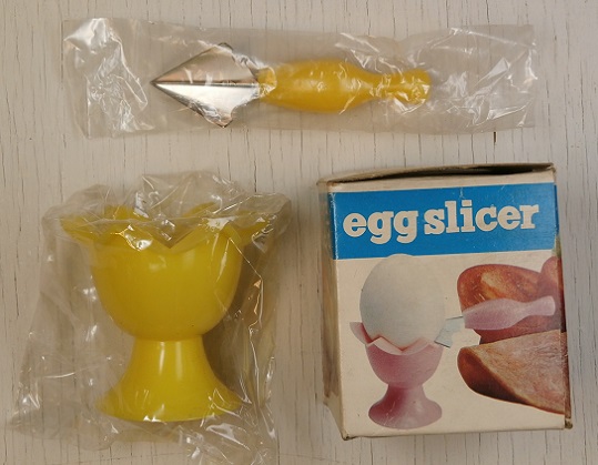 Egg Slicer エッグスライサー 卵花型切器 イエロー