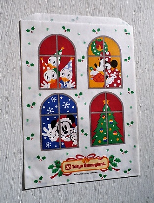 Tokyo Disneyland クリスマス仕様紙袋 3サイズ S 5 M 8 L 5 18枚セット