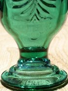 画像: インディアナグラス　フッテッドマグ　クリスマスツリー　HOLDAY Classics Indiana Glass "Evergreen" FOOTED Mug 各1個