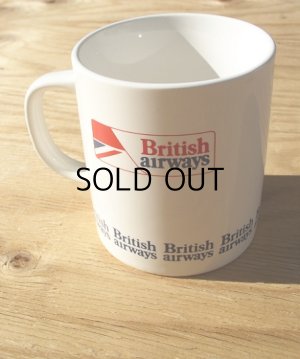 画像1: British airlways　エアーラインマグカップ　（NISSAN PRINCE ノベルティー　エアーライングッズ）