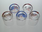 画像: SuntryAde (サントリーエイド）　 E.T. THE EXTRA-TERRESTRIAL 5pc Glass Set 　ノベルティーグラス