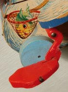 画像: Fisher・Price Toys フィッシャープライス プルトイ ”ビッグ・ベル・ペリカン”　Pellican 794 Big Bell 1961　