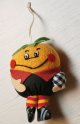 画像: BANDAI バンダイ Petit Amour プチ・アモーレ　 マスコット人形　 ”オレンジサッカープレーヤー”