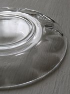 画像: カップ＆ソーサー french arcoroc verre trempé/toughened glass フランス製 アルコロック 強化ガラス クリアー