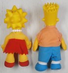 画像: The Simpsons™ Matt Groening ©1990 20th C. FOX F.C.  ザ・シンプソンズ　バーガーキングミールトイ　プラッシュドール5pcセット　