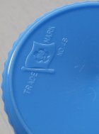 画像: ハタダイキン　プラスチック容器　size:Ø9×D4.5(cm)  color: ブルー