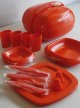 画像: Panton Era   MASTER PICNIC SET Plastic Ware  プラスチック製ピクニックセット 4人用  （S&P、カップ４、ディナープレート４、ナイフ４、スプーン４、フォーク４、小ボウル４、大ボウル４）