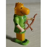 画像: PEZ Candy Dispenser:  Body Parts Robin Hood with Woodstock Dispenser U.S.Patent 4.966.305　MADE IN SLOVENIA ペッツ・キャディ・ディスペンサー　ロビンフッドボディー付ウッドストック