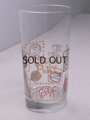 画像1: SASAKI GLASS "Cocktal Party"　トールグラス　size: Ø6.9×H13.9×Ø6(cm)　