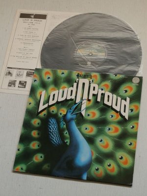 画像1: LP/12"/Vinyl   LOUD'N'PROUD（威光そして栄誉） NAZARETH (ナザレス）  (1974)  ライナーノーツ（大貫憲章）/歌詞カード付  VERTIGO 