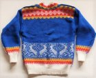 画像: Cildren's Clothing Sweater キッズセーター シカ模様/ホック付 サイズ：6〜8歳/130cm