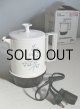 画像: REAGAL 5-Cup Poly Hot Pot Warmer/Server No.K7427WF Made in AMERICA　電気ポット　フラワープリント　 容量：750ml