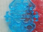 画像: FRUITS CALPIS  フルーツカルピス ノベルティ プラスチックマドラー ロングスプーン (レッド/ブルー)　