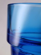 画像: ガラスマグカップコバルトブルー 各1個