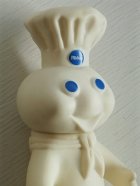 画像: Pillsbury Dough Boy 7"Rubber Figurine Doll  1971　ピルズベリー社 ドゥボーイ　ソフビ人形 