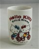 画像: SANRIO サンリオ   Hello Kitty ハローキティ  "Kitty & Mimmy"　 陶器製 湯呑   ©1975 SANRIO CO., LTD.