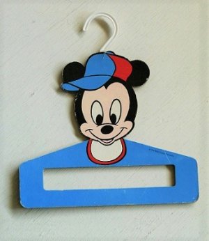 画像1: Mickey Mouse  ミッキージュニア　キッズハンガー　 ©Walt Disney company