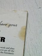 画像: How to get the most out of your Sunbeam MIXMASTER 1951 サンビーム　ミックスマスター　説明書（レシピ、カタログ）