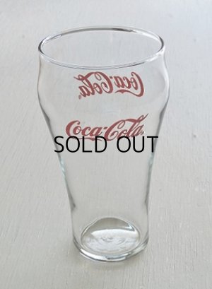 画像1: Libbye Glass   Coca-Cola/ Coca-Cola  U.S.コカ・コーラ ベルグラス　 size: Φ7.8×Ｈ15.3×Φ5.2(cm)　