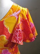 画像: JaJa Fashions ムームー、フラドレスMADE IN HAWAII 　color: オレンジ、イエロー、レッド　柄：フラワー