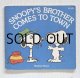 画像: 洋書・ミニ絵本 Random House　NEW YORK  スヌーピー  "SNOOPY'S BROTHER COMES TO TOWN"　 SIZE：13.8×12.5(cm) / P32 