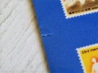 画像: 下敷き　郵政省　昭和61年発行の特殊切手